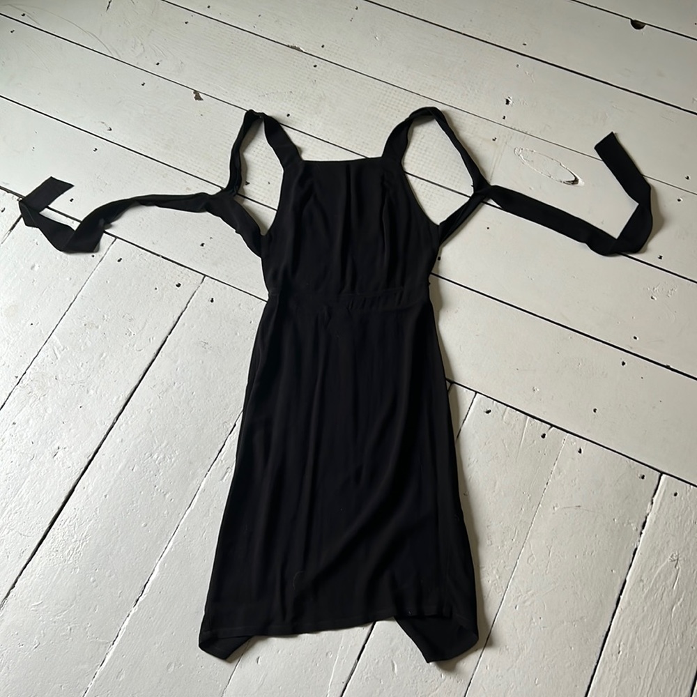 Reformation Tie Back Shift Dress